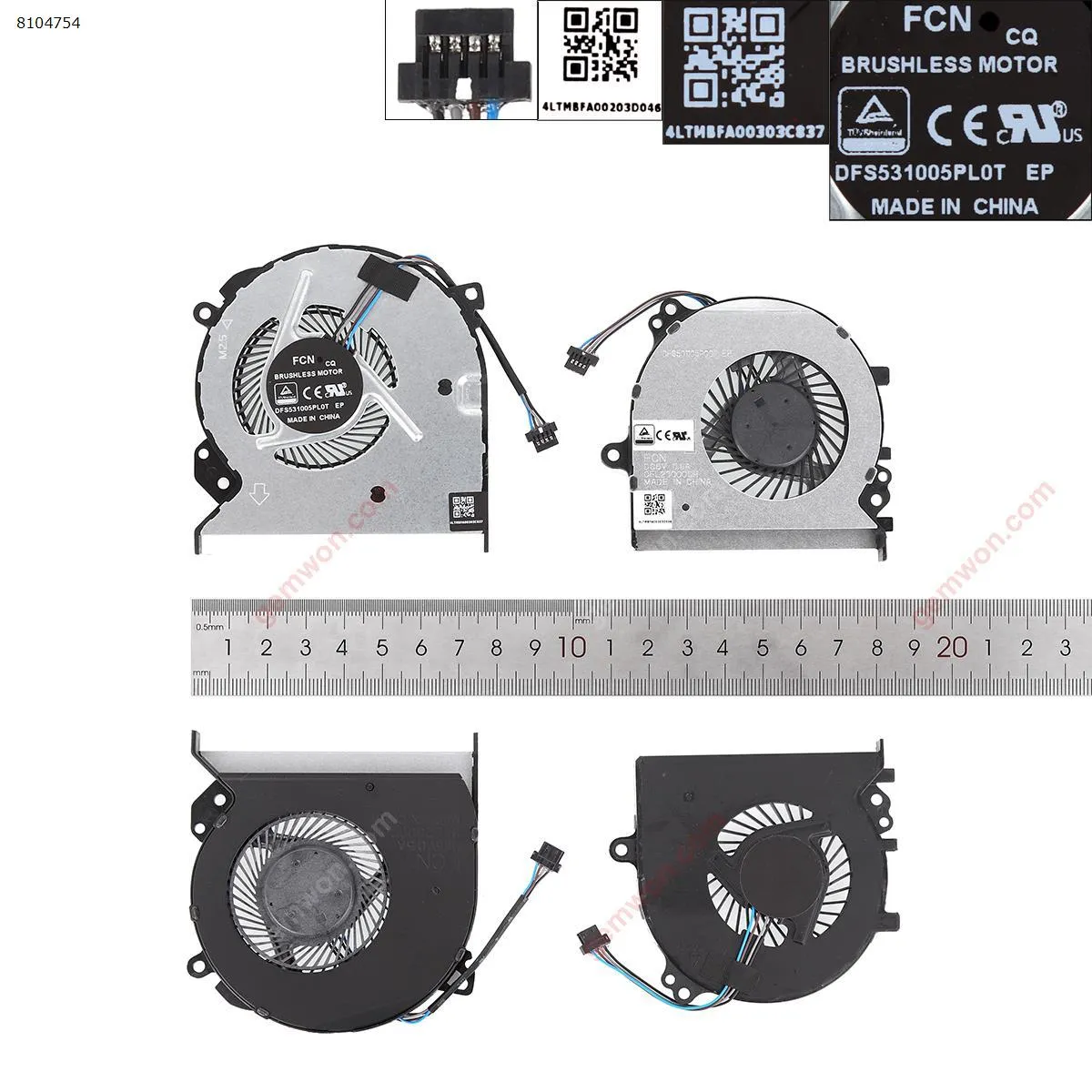 Picture of xiaomi 15.6 MI Ruby TM1802-AC -AD  MX110 Discrete graphics card Version ，2019 years（L+R，Original）
