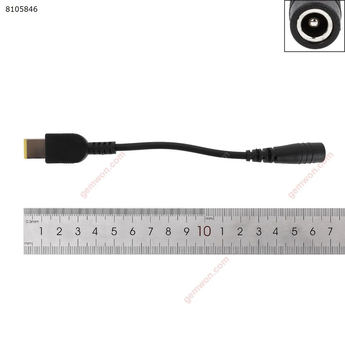 Picture of Lenovo 5.5*2.5 150W to USB DC Cords， with pin,Material: Copper,(Good Quality) 