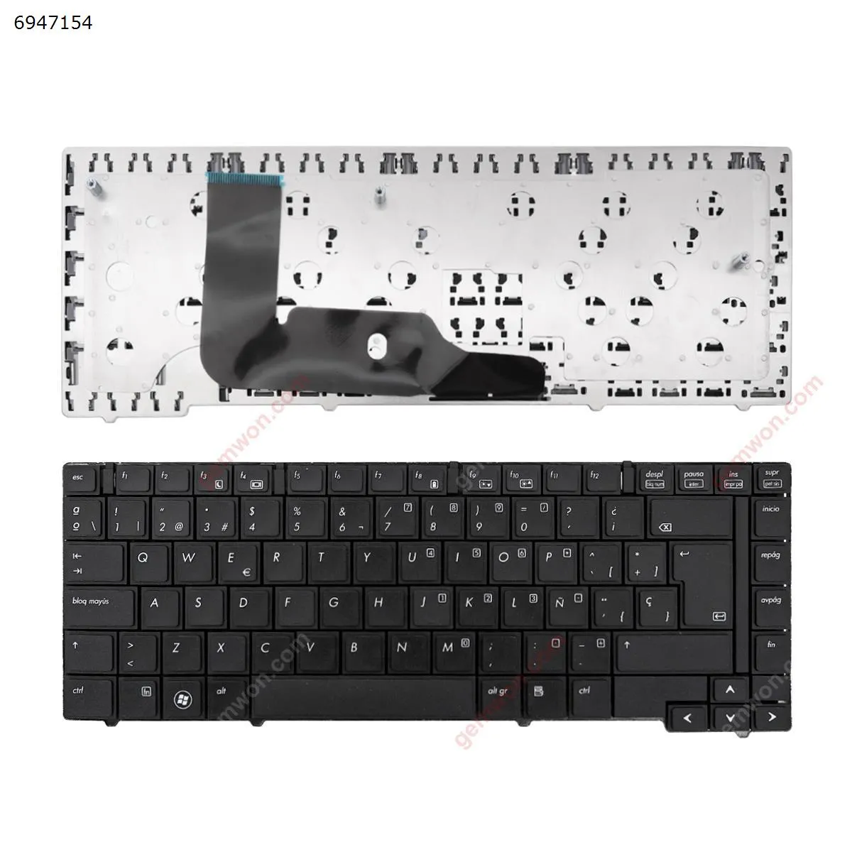 Picture of HP EliteBook 8440P 8440W BLACK(Without Point stick,big  Enter)