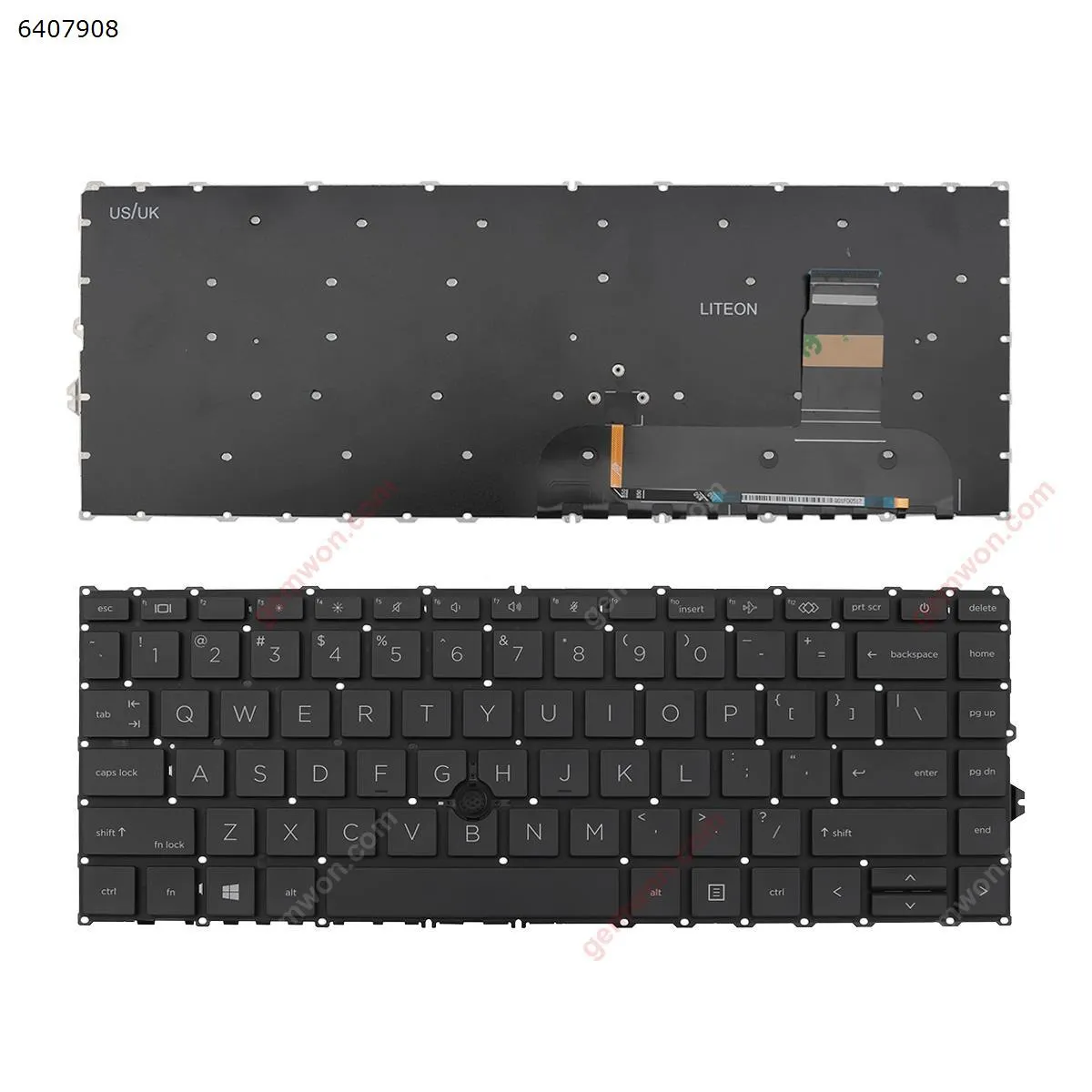 Picture of HP EliteBook 840 g7 BLACK (   Without FRAME, with point ， Win8)
