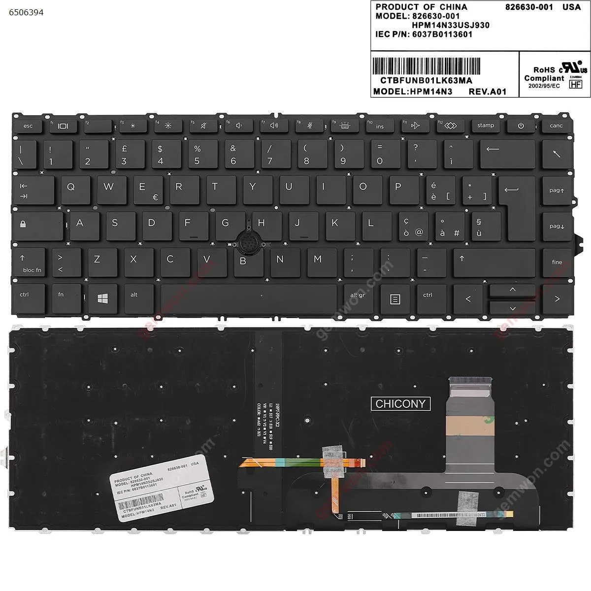 Picture of HP EliteBook 840 g7 BLACK ( Without FRAME, with point ， Win8)
