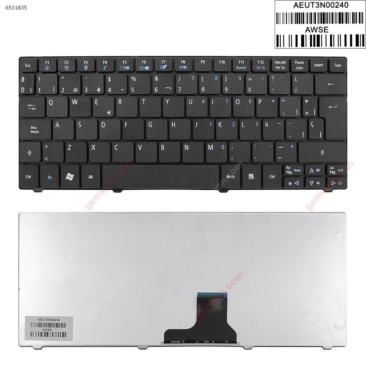 Picture of ACER AS1830T ONE 721 BLACK