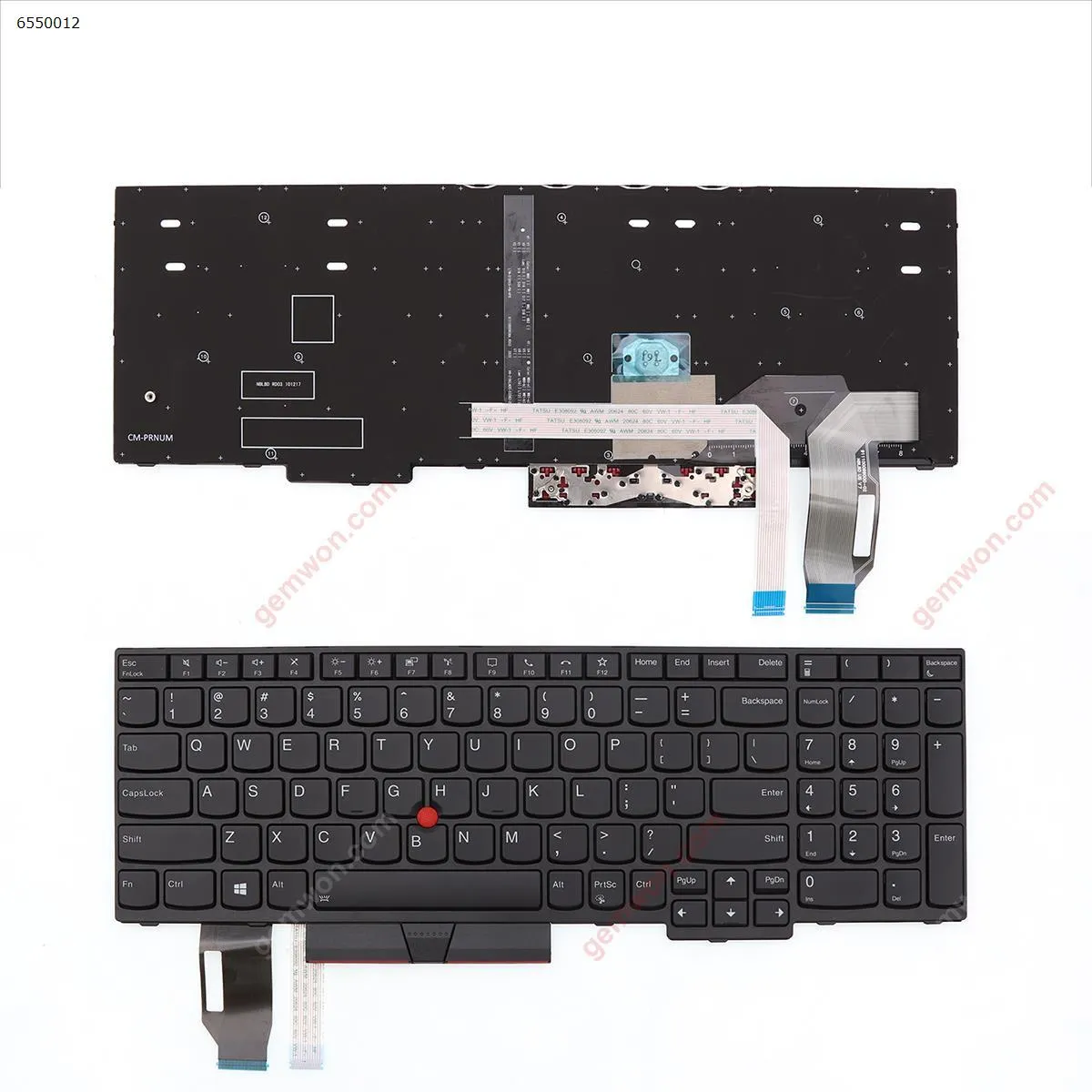 Picture of IBM t15 BLACK FRAME BLACK (with point stick,Backlit,WIN8）  