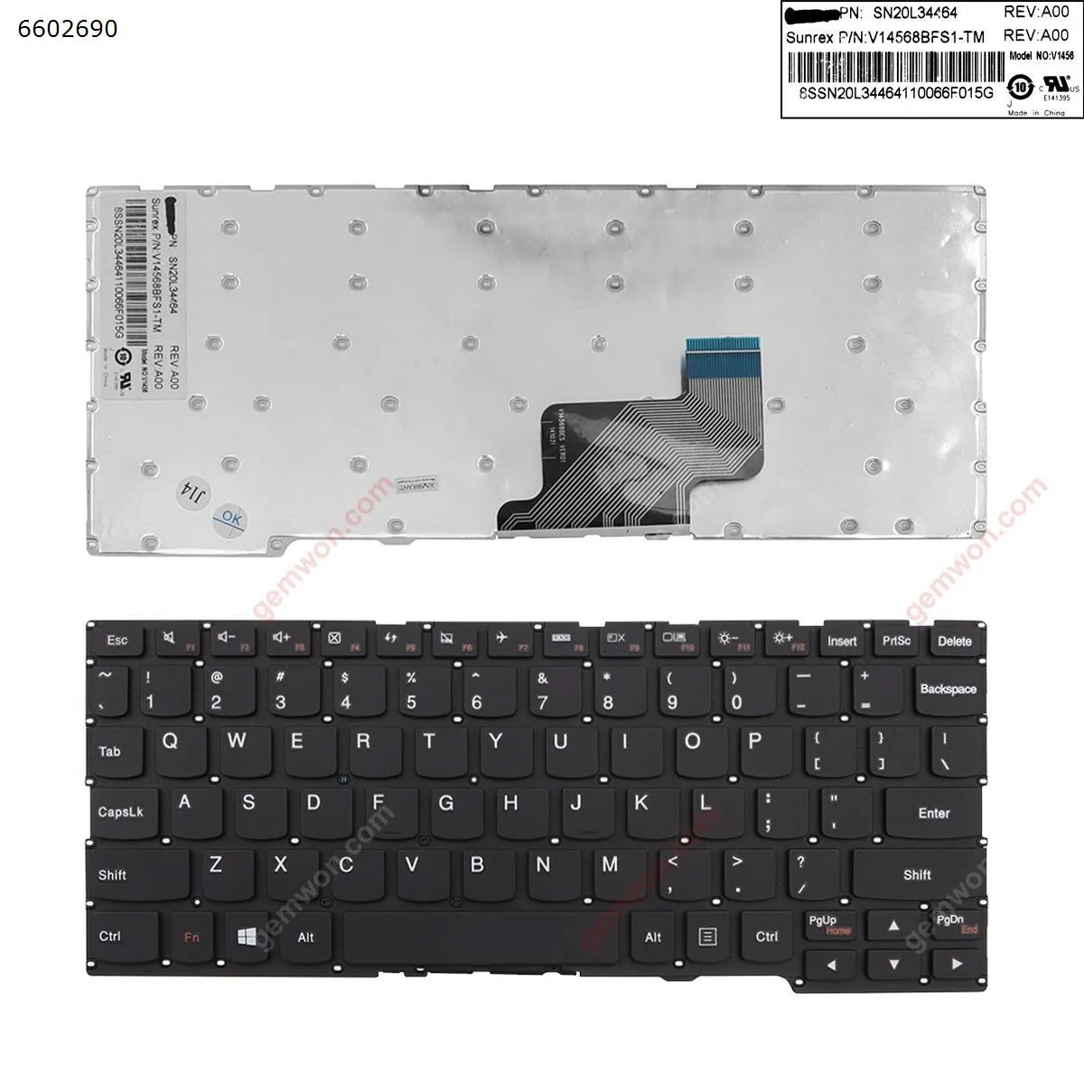 Picture of LENOVO YOGA 3 11" 300-11IBR 300-11IBY BLACK (Without FRAME,Win8)