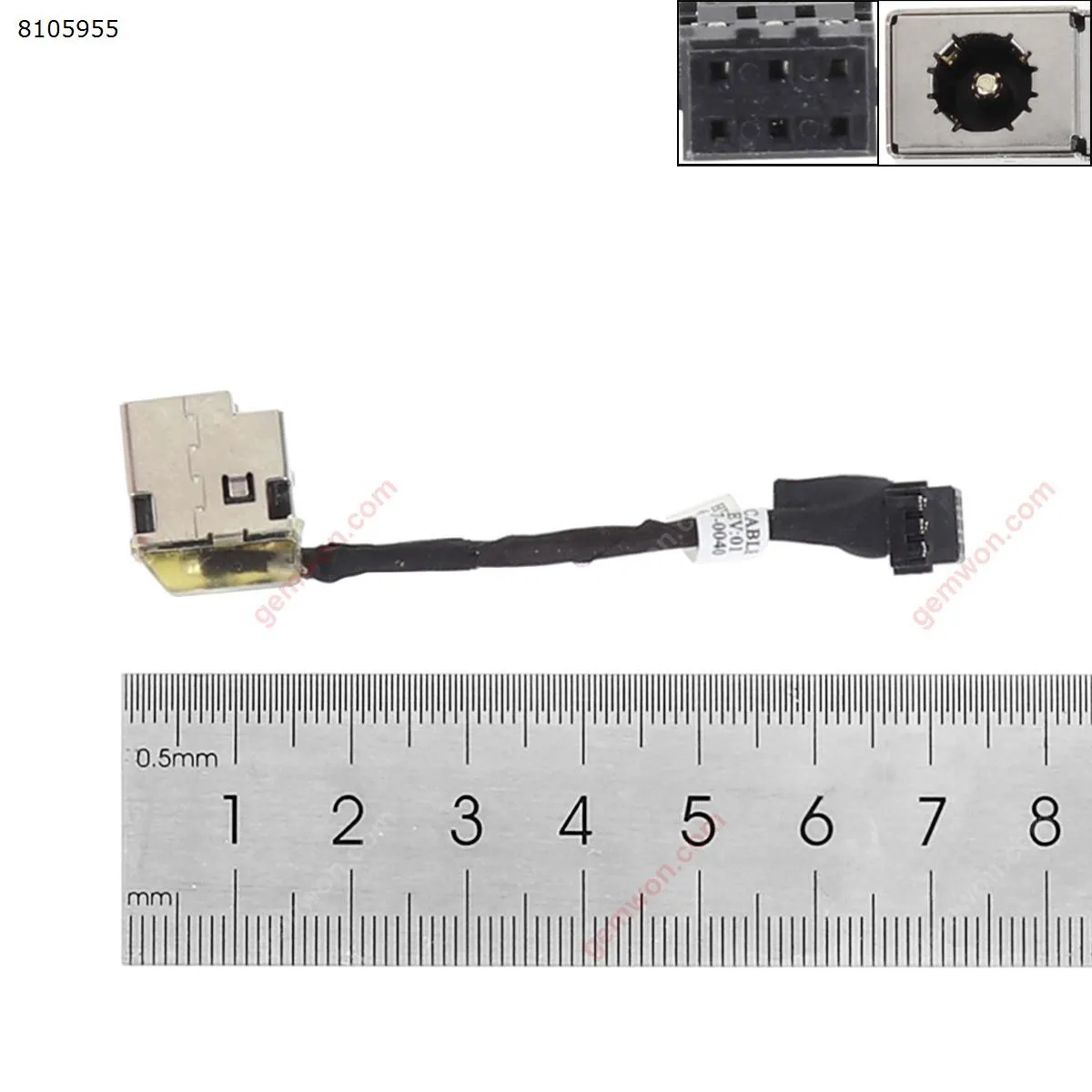 Picture of DC Power Jack Cable for HP Pavilion 14 14-B031Us 698230-SD1