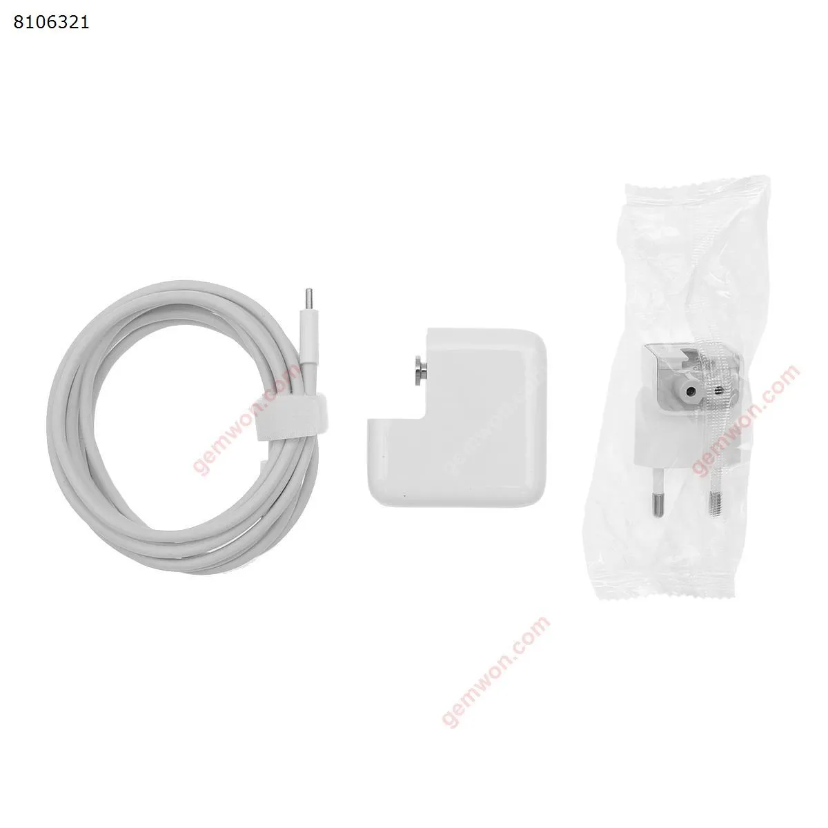 Picture of Apple Macbook 20V 1.5A or 15V 2A or 9V 3A or 5V 3A 30W TYPE-C USB-C For A1882（High copy）Plug：EU 