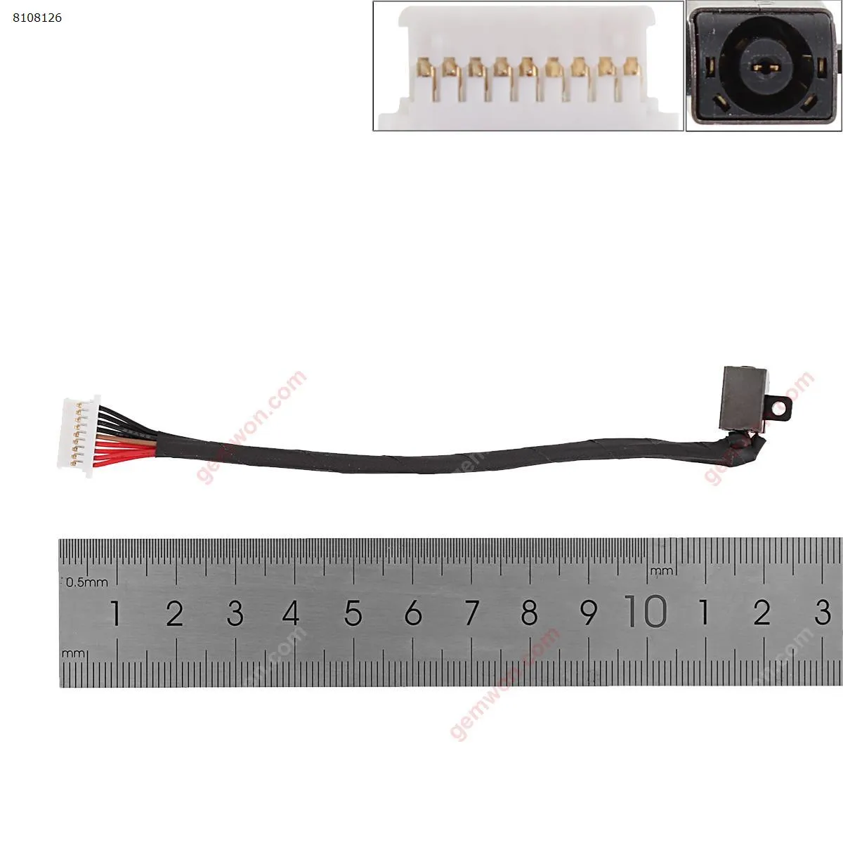 Picture of Dell Inspiron 15  7590 DC Jack Socket Charging Port Power Cable 48JWV 048JWV