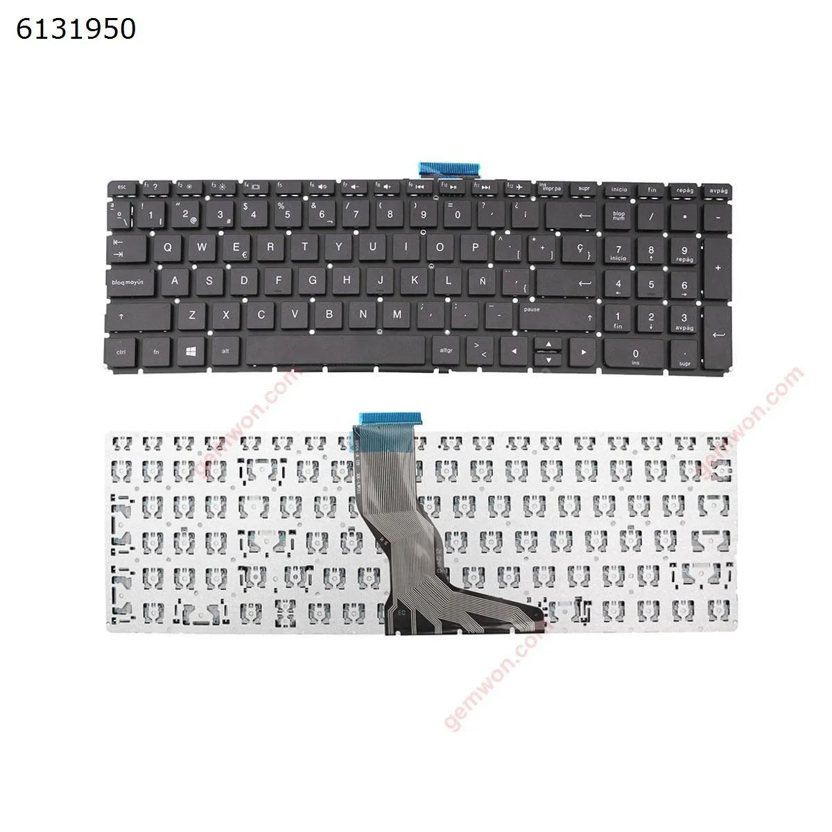 Picture of HP Pavilion 15-au   BLACK(( Without FRAME，SMALL  Enter Win8)
