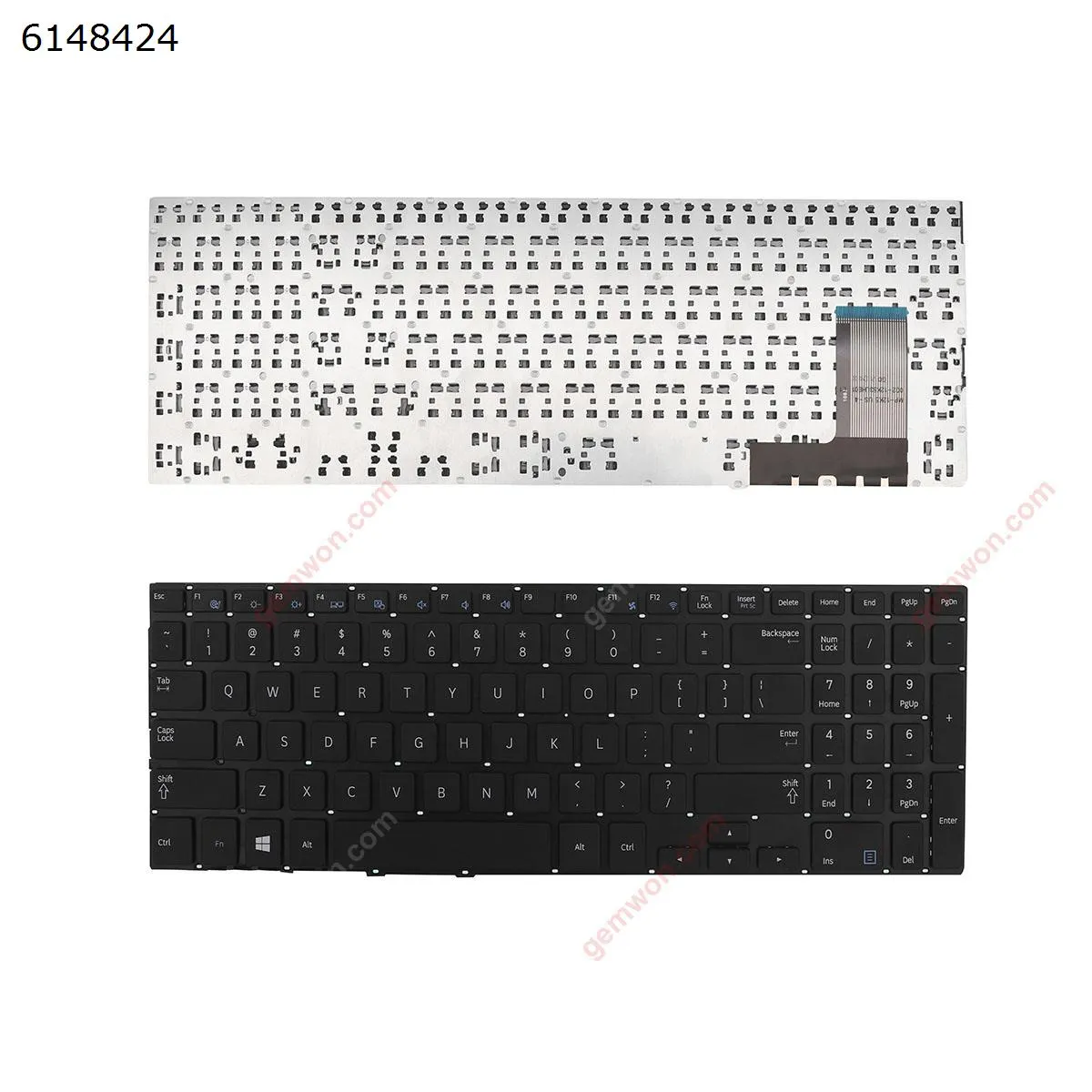 Picture of SAMSUNG NP350R5E NP450R5G NP450R5U NP470R5E  BLACK  (Without FRAME Without Foil)