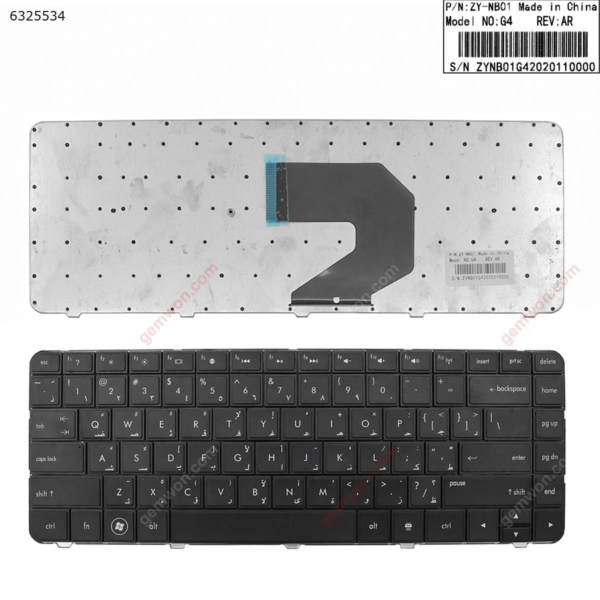 Picture of HP Pavilion G4-1000 G6-1000 CQ43 CQ57 430 630S BLACK (For Win8)