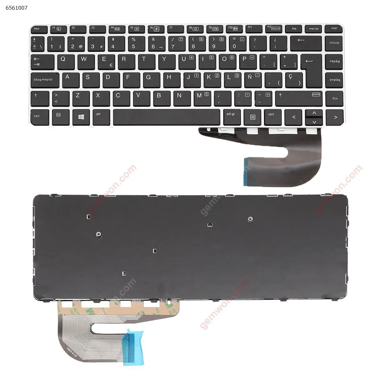 Picture of HP EliteBook 840 G3 Sliver FRAME BLACK (without  point, without   Backlit,Win8)