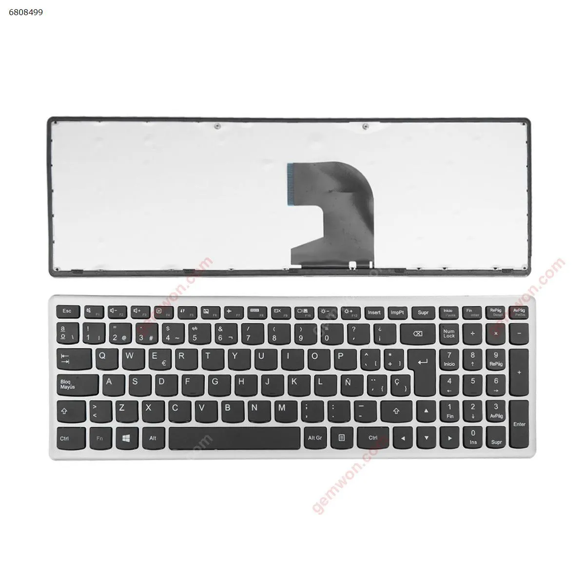 Picture of Lenovo	Z500  (Sliver frame  , without point stick	Without backlit)