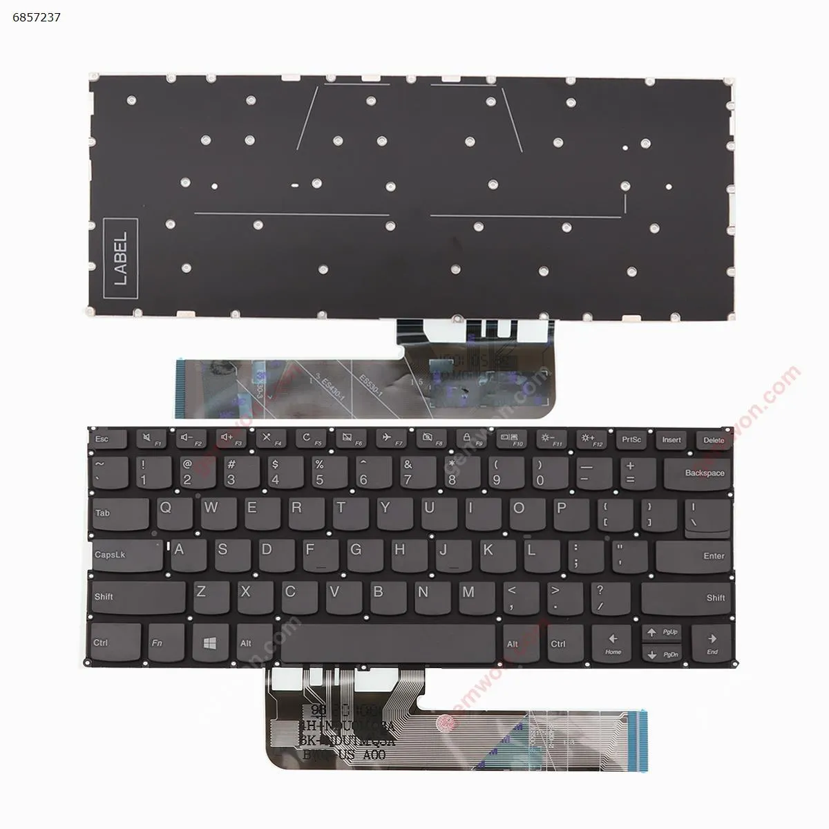 Picture of Lenovo Yoga 530-14ARR Yoga 530-14IKB 730-13ikb 730-13iwl 730-15ikb 730-15iwl   GRAY (Without  Backlit,Without FRAME,WIN8)  OEM