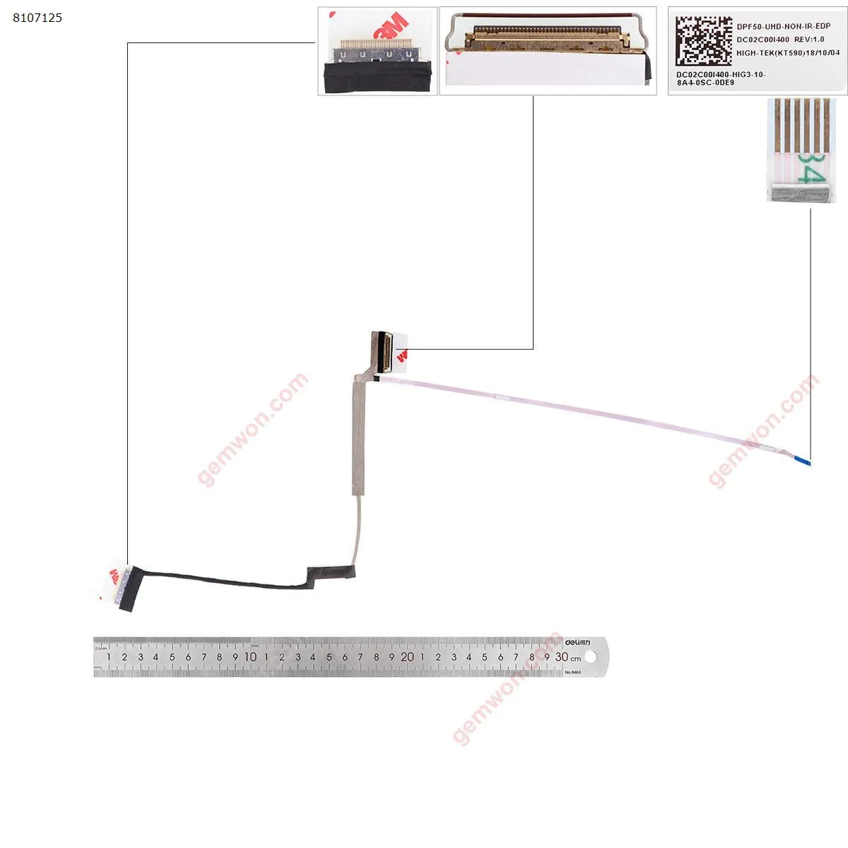 Picture of HP 15-CX TPN-C133 4K