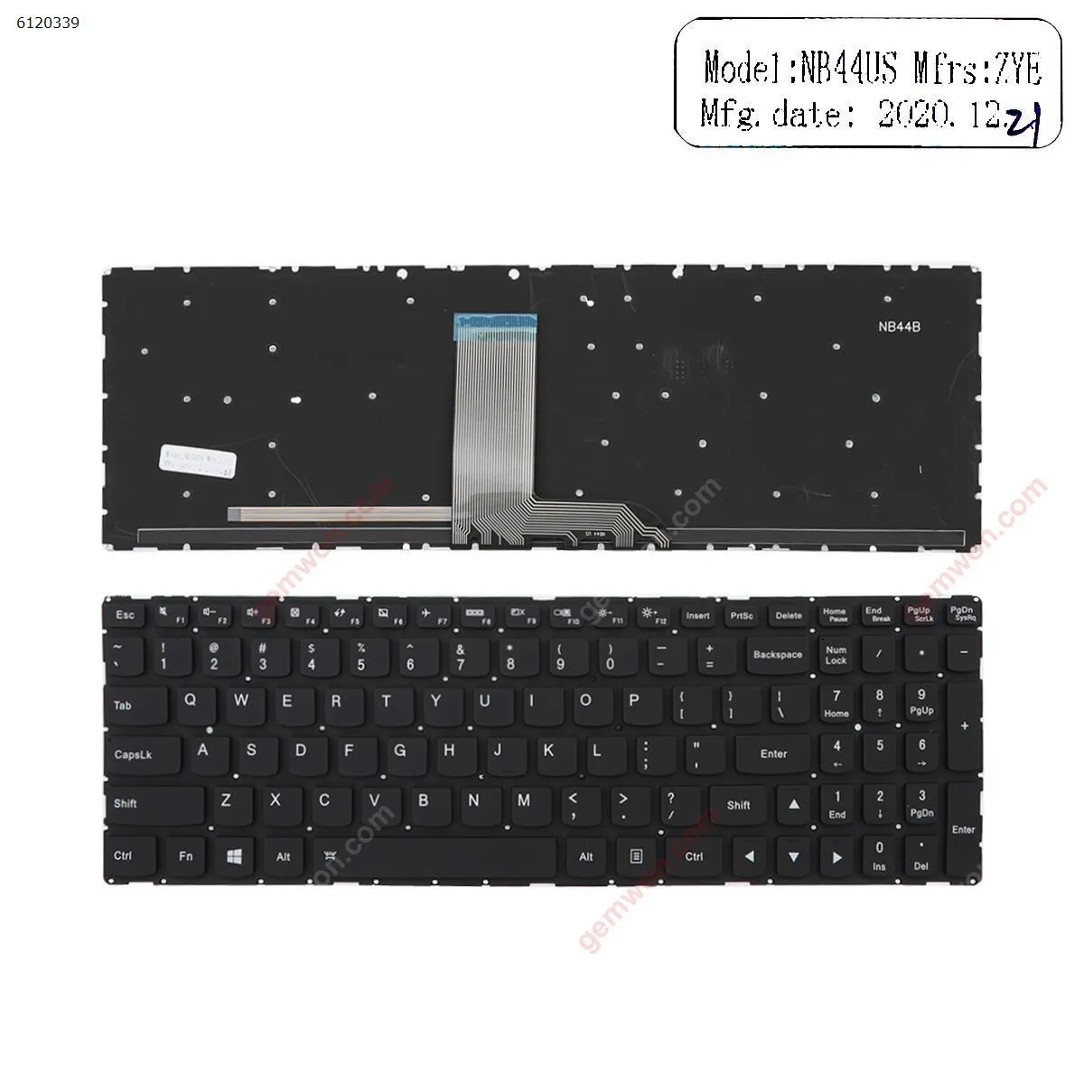 Picture of Lenovo IdeaPad yoga 700-15ISK BLACK win8 (Without FRAME，Backlit) OEM