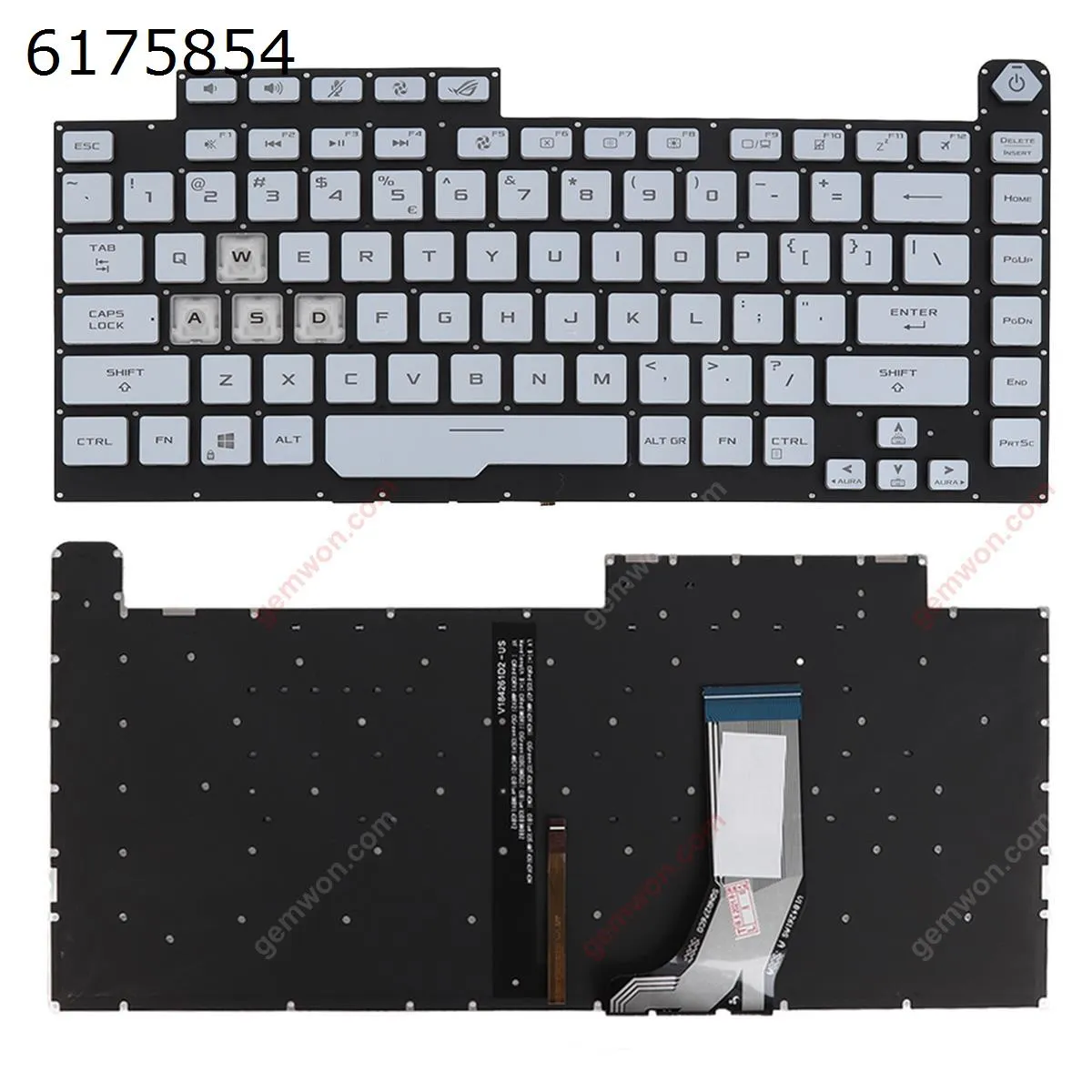 Picture of ASUS g531gt  g531gu  g531gd   SILVER-BLUE   （Full Colorful Backlit,WIN8)