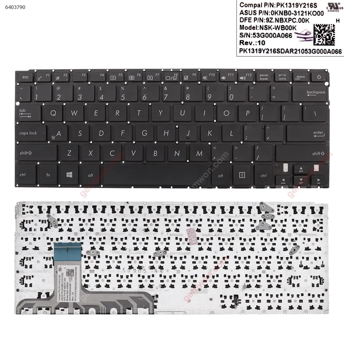 Picture of Asus UX305CA   UX305FA  BLACK (Without FRAME ,WIN8)