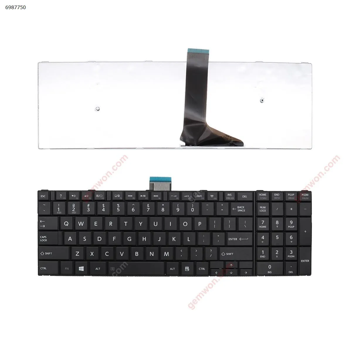 Picture of Toshiba C55 black (with foil, win 8, Oem)