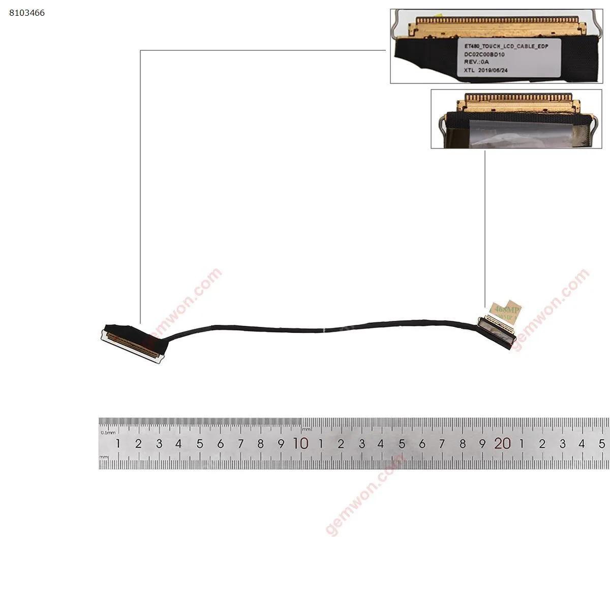 Picture of Thinkpad  T480 A485  40PIN  01YR503 dc02c00bd10, ORG 