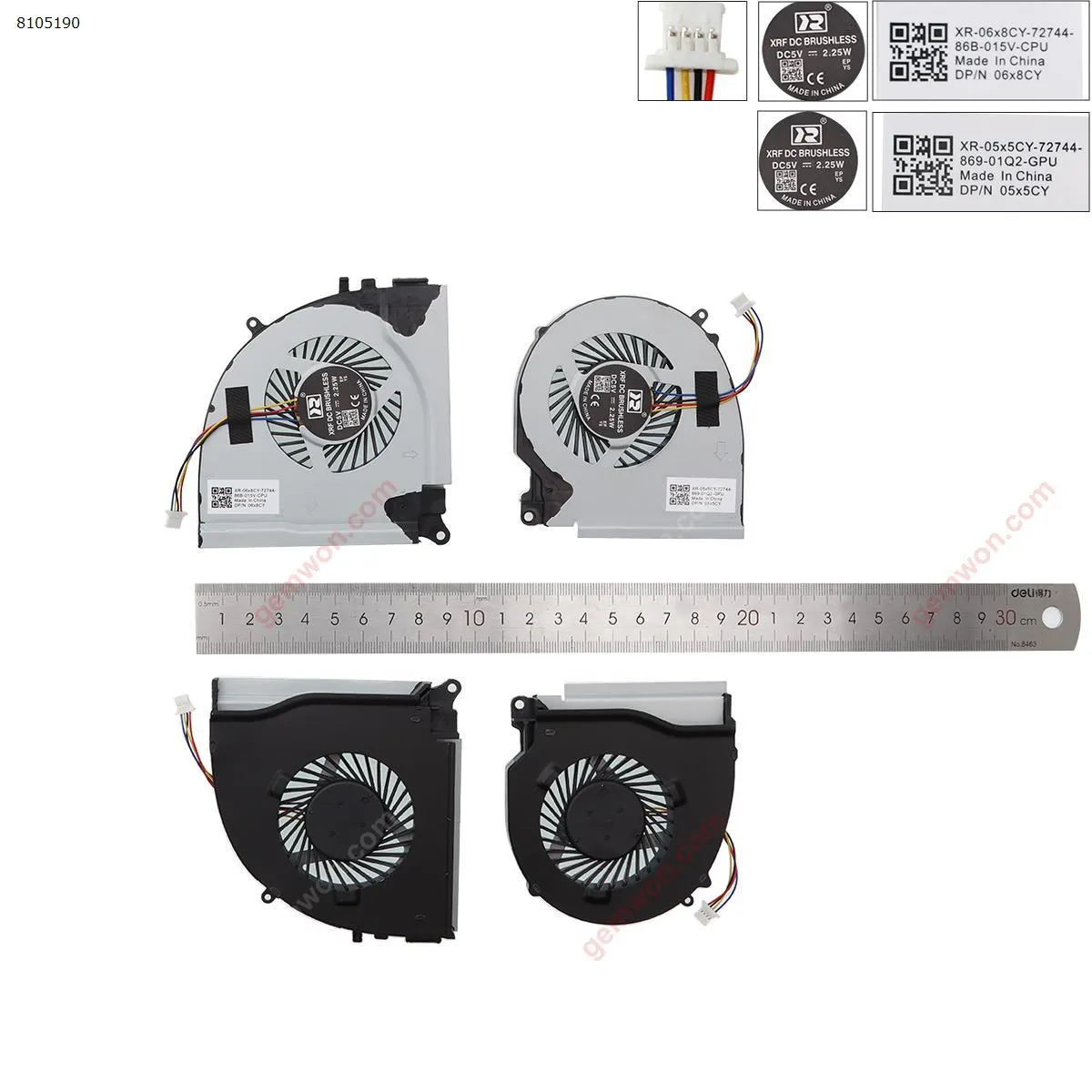 Picture of DELL 7000 15-7559 7557 5577 5576（Left+Right,High Copy）
