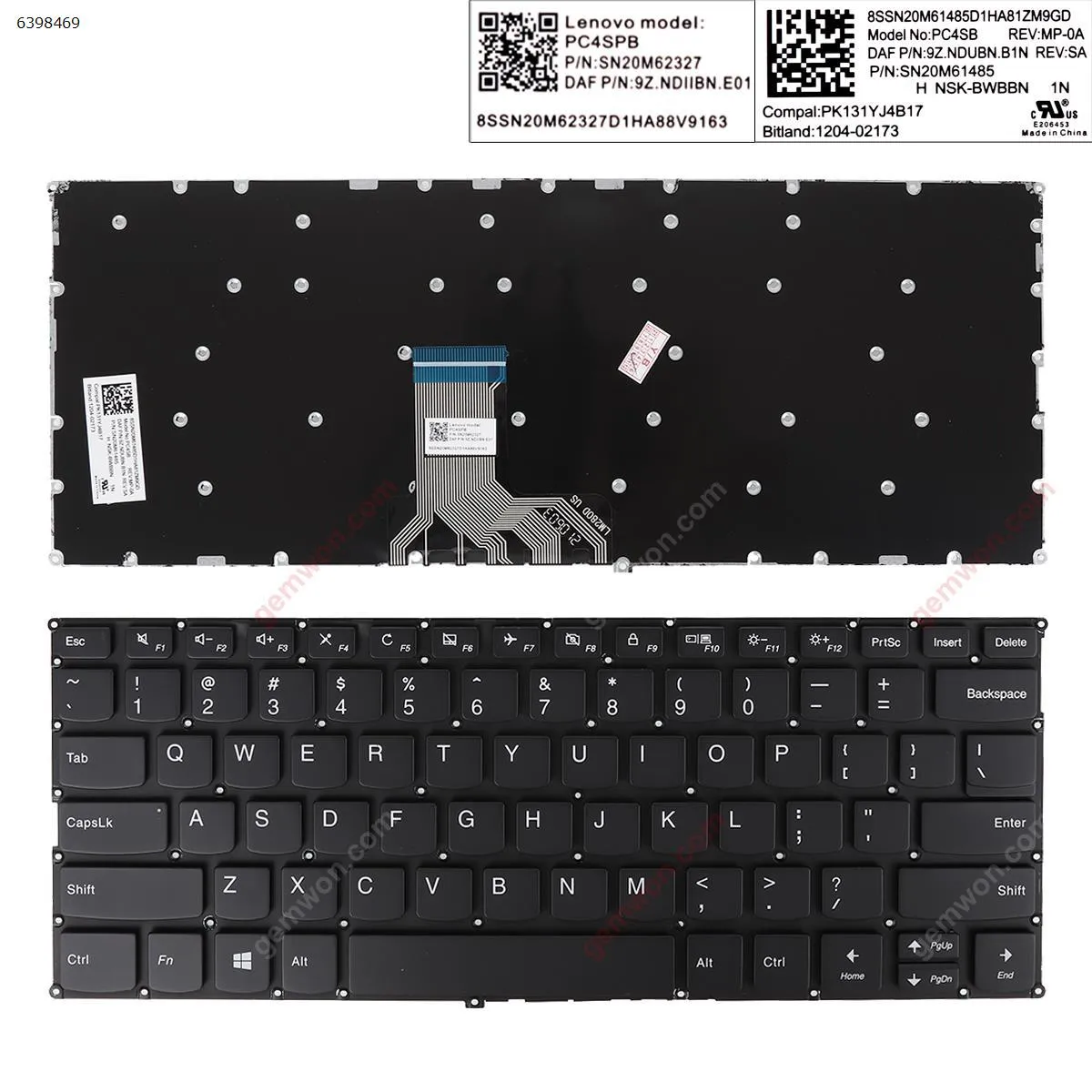 Picture of  LENOVO ideapad Y700-14ISK Y700-14 BLACK   WIN8