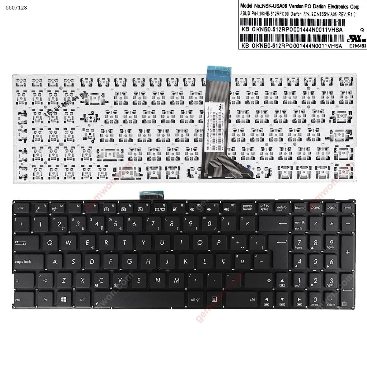 Picture of ASUS K555 X555 BLACK(Without FRAME,For Win8)