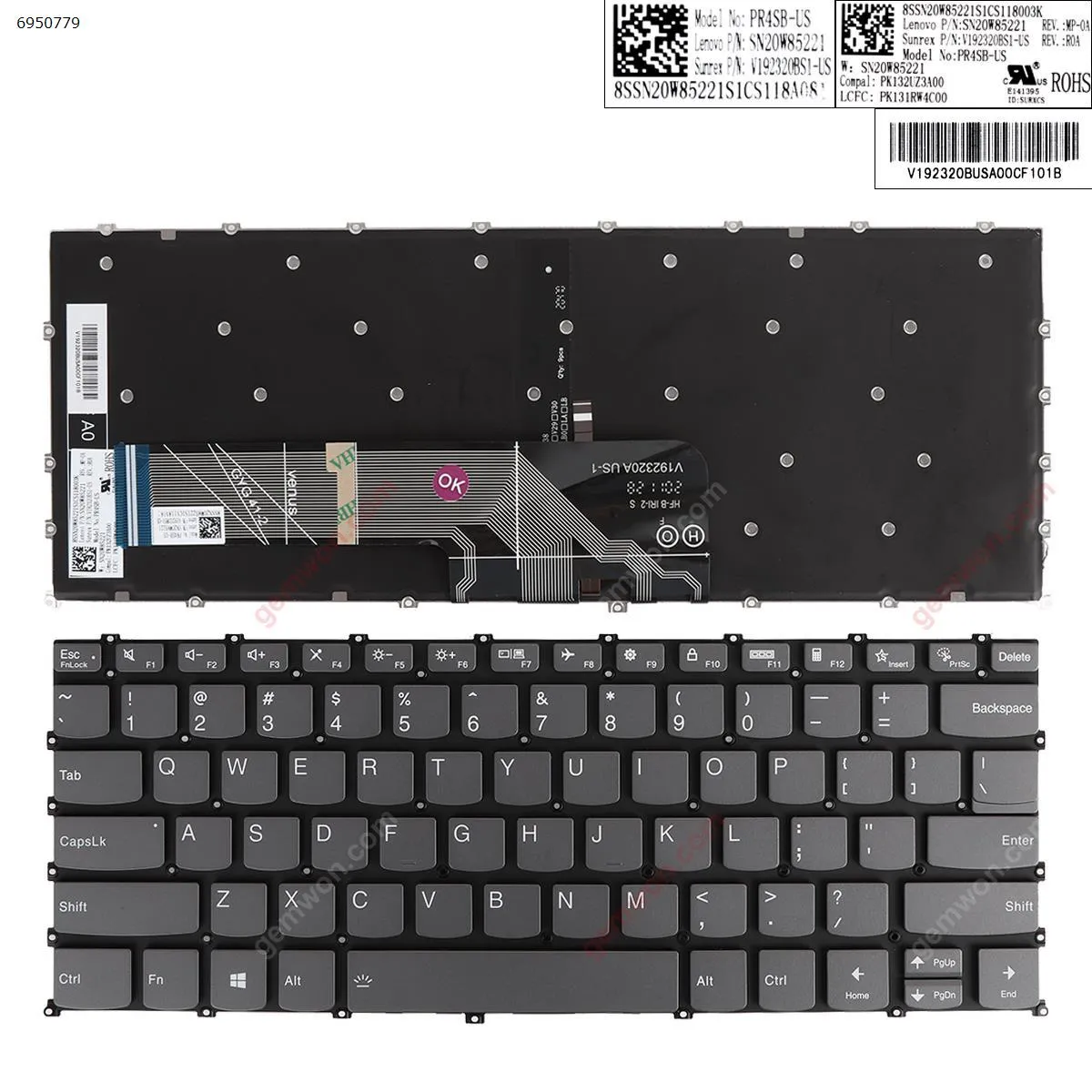 Picture of Lenovo  ThinkBook 14S  Air 14 2020  Dark Ash ( Line folding)