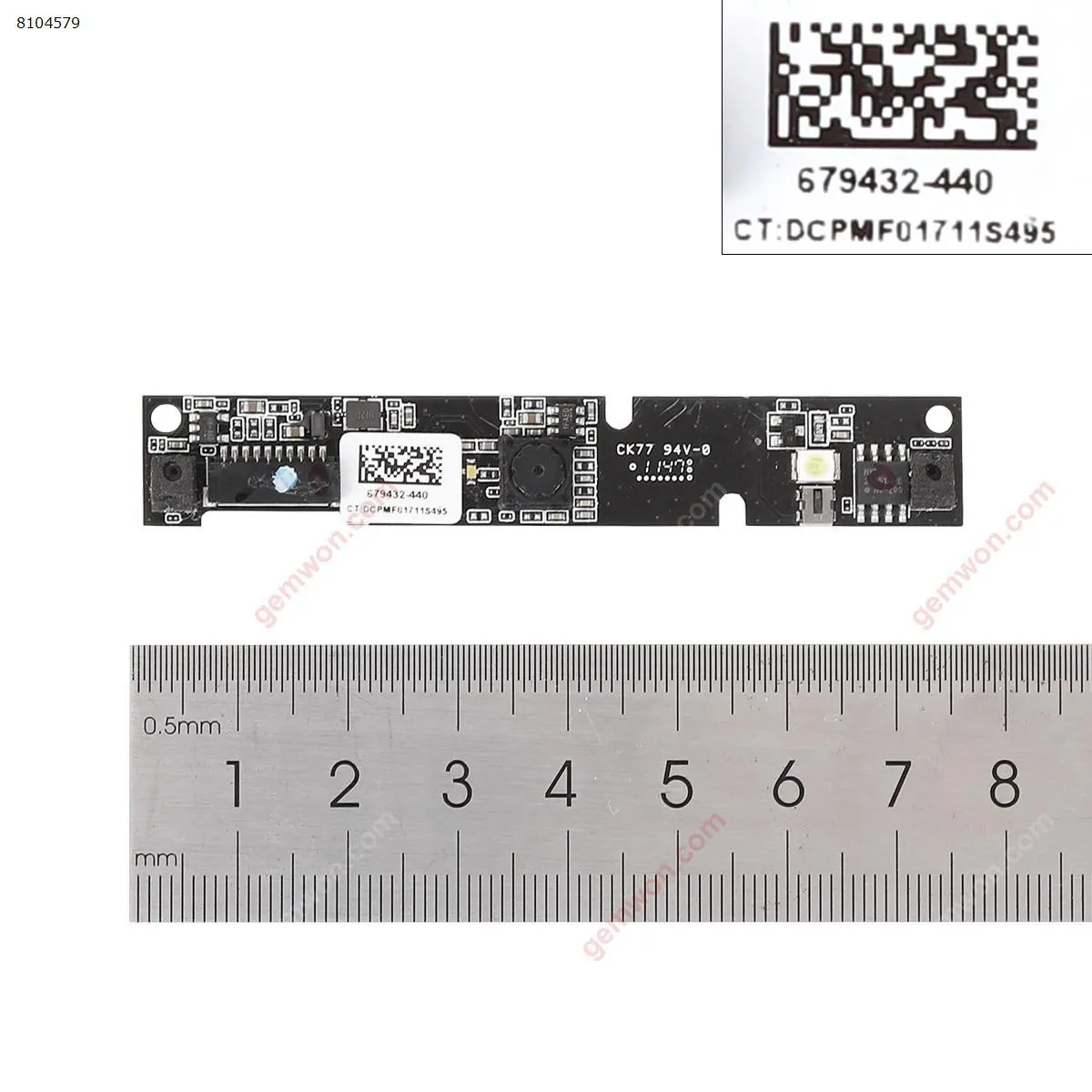 Picture of HD Camera for HP 8570w（with LED，Version 2）
