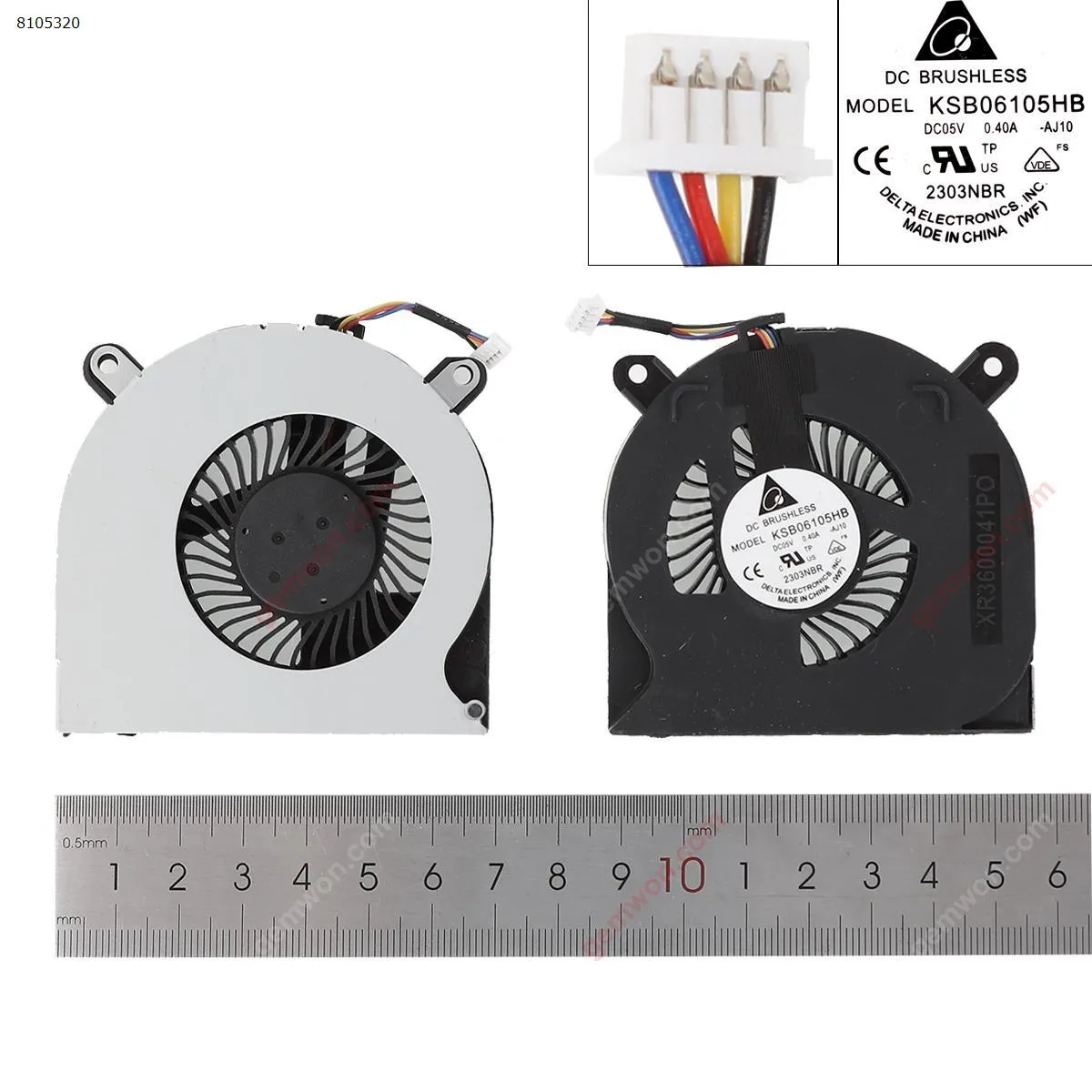 Picture of Laptop fan for DELL E6400 E6410（High Copy）