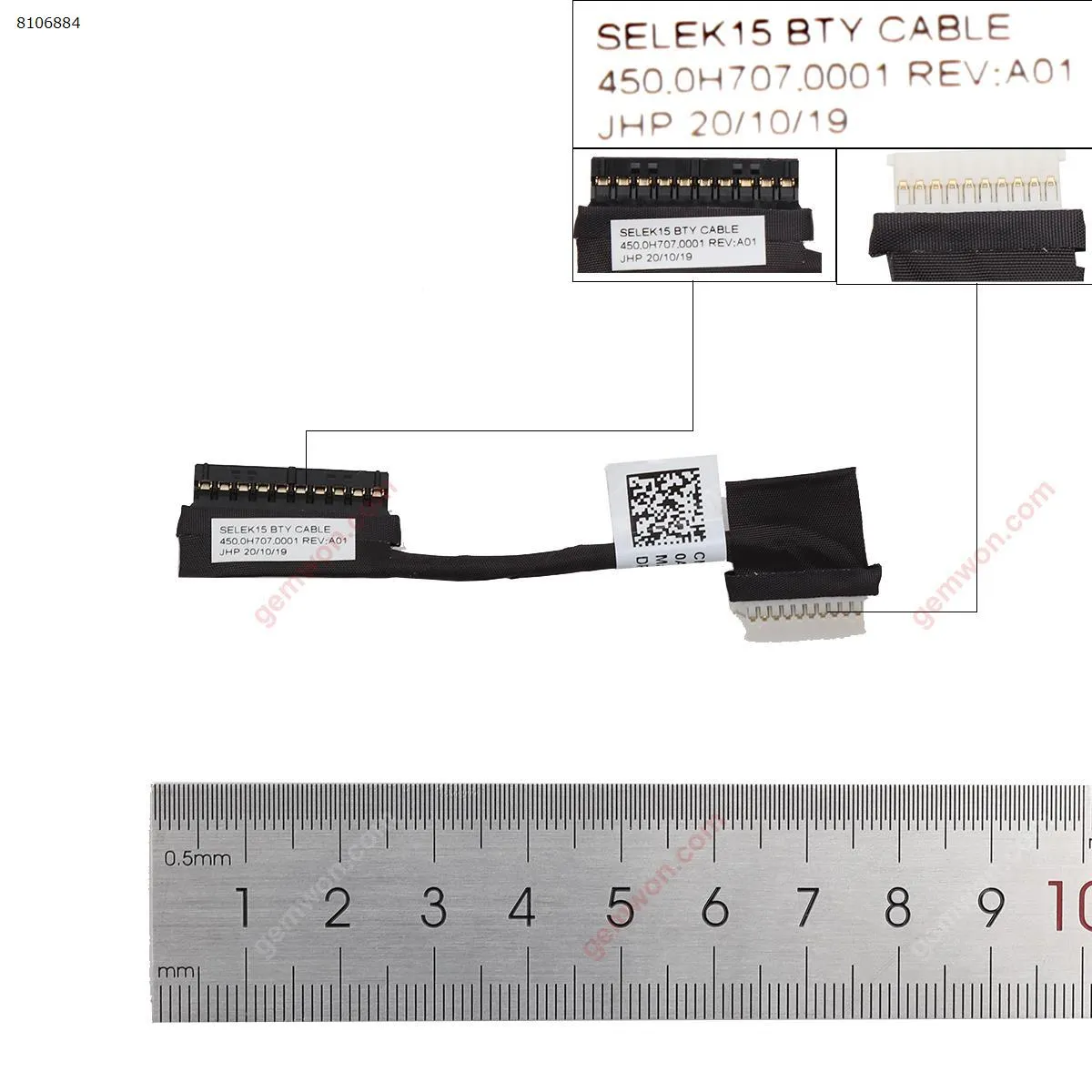 Picture of Battery cable For Dell G3 15 3590 G5 5590 