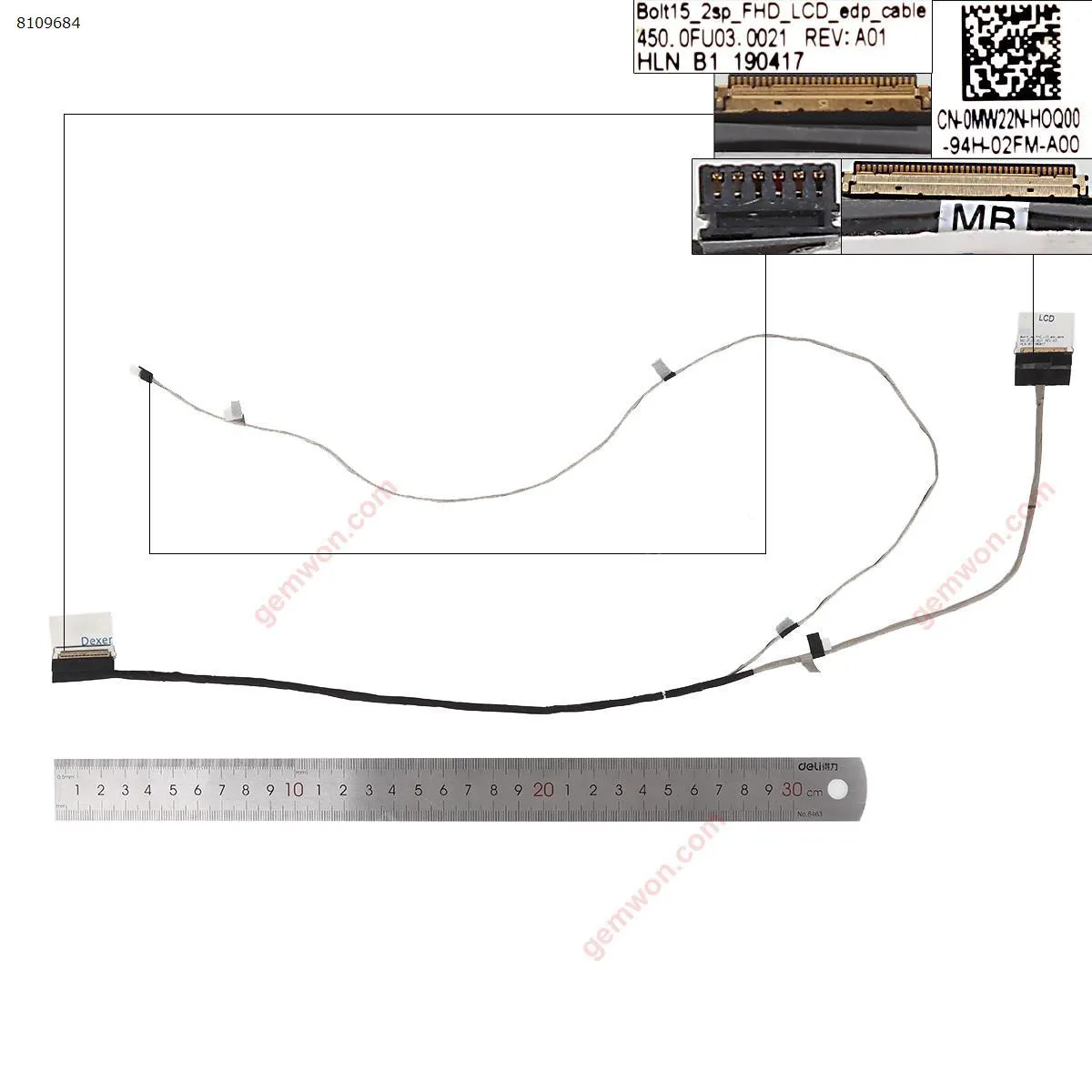 Picture of DELL Inspiron 15 5584,30Pin,FHD
