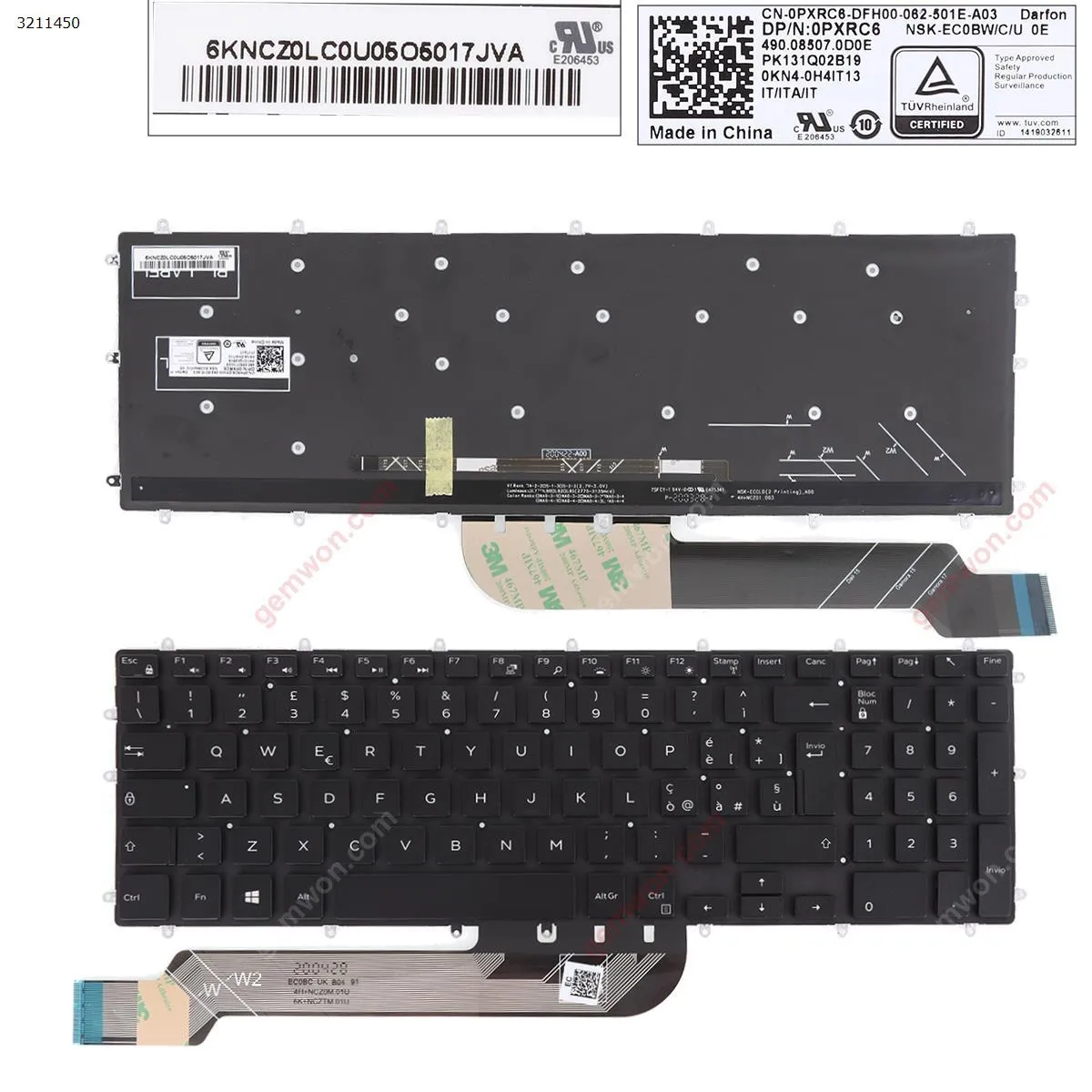 Picture of DELL Inspiron Gaming 15-7566 BLACK(Backlit,Win8) 