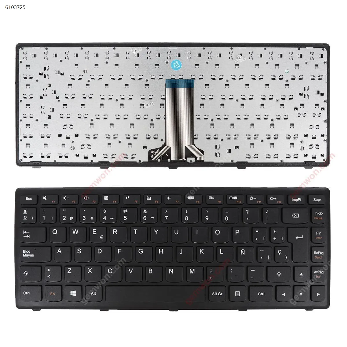 Picture of LENOVO flex 14 G400S  BLACK FRAME BLACK（WIN8)