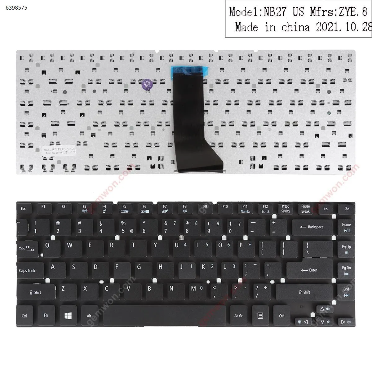 Picture of ACER AS3830T BLACK WIN8 OEM