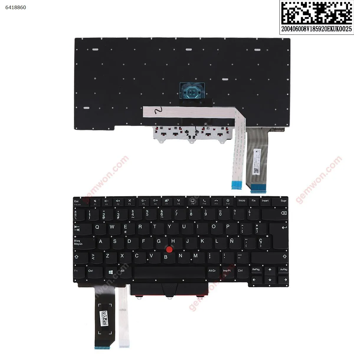 Picture of Lenovo Thinkpad E14 Gen 2  20T6 20T7 20TA 20TB  BLACK (With Point Stick For Win8)