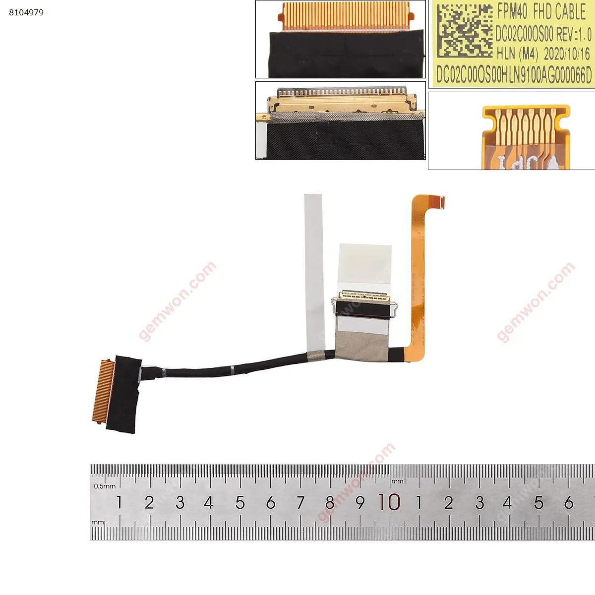 Picture of Laptop LCD/LED Cable for HP Elitebook X360 1040 G7 FPM40 FHD 