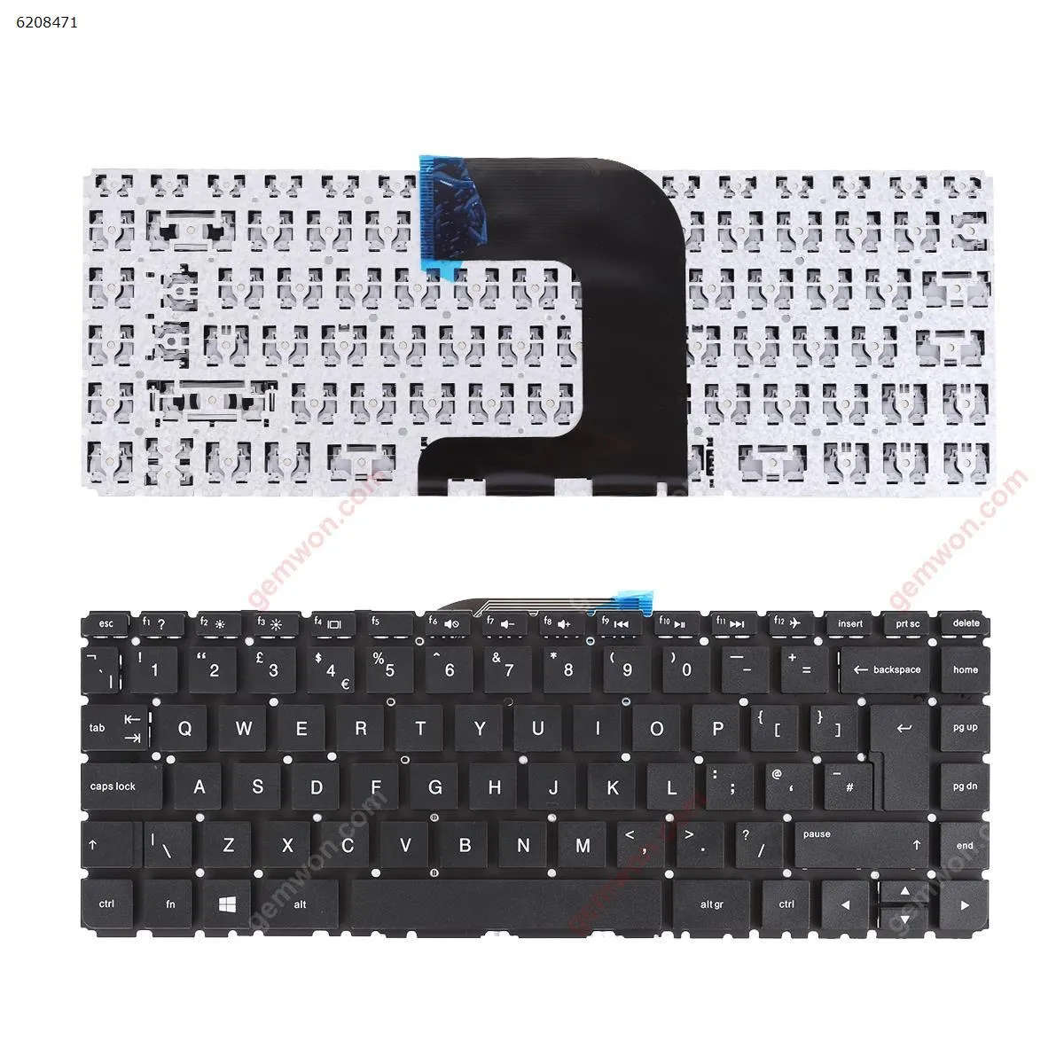 Picture of HP Pavilion   14-AC 14-AF 14-AM 14-AN  BLACK (Without FRAME,Without Foil,Win8)