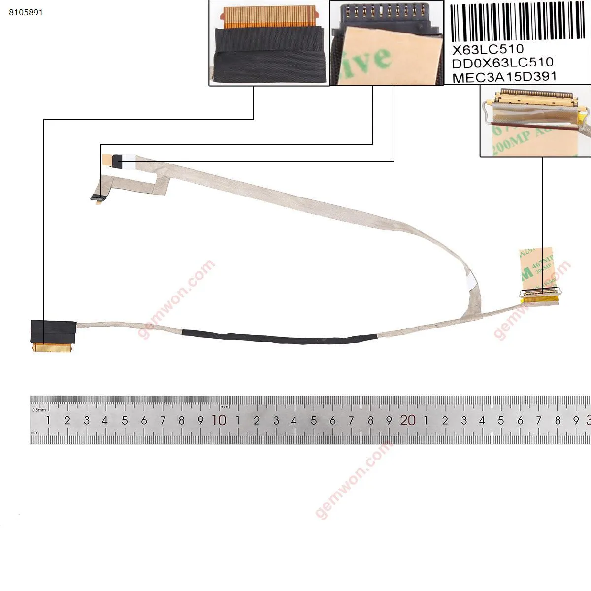 Picture of HP  ProBook 450 G3 455 G3  With Touch dd0x63LC510 With Touch，ORG
