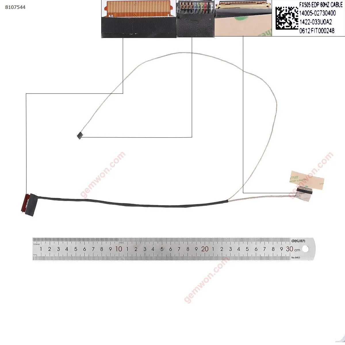 Picture of ASUS  Fx86 Fx86F Fx505du/DT/DY Fx505gd/ge/gm  30Pin.