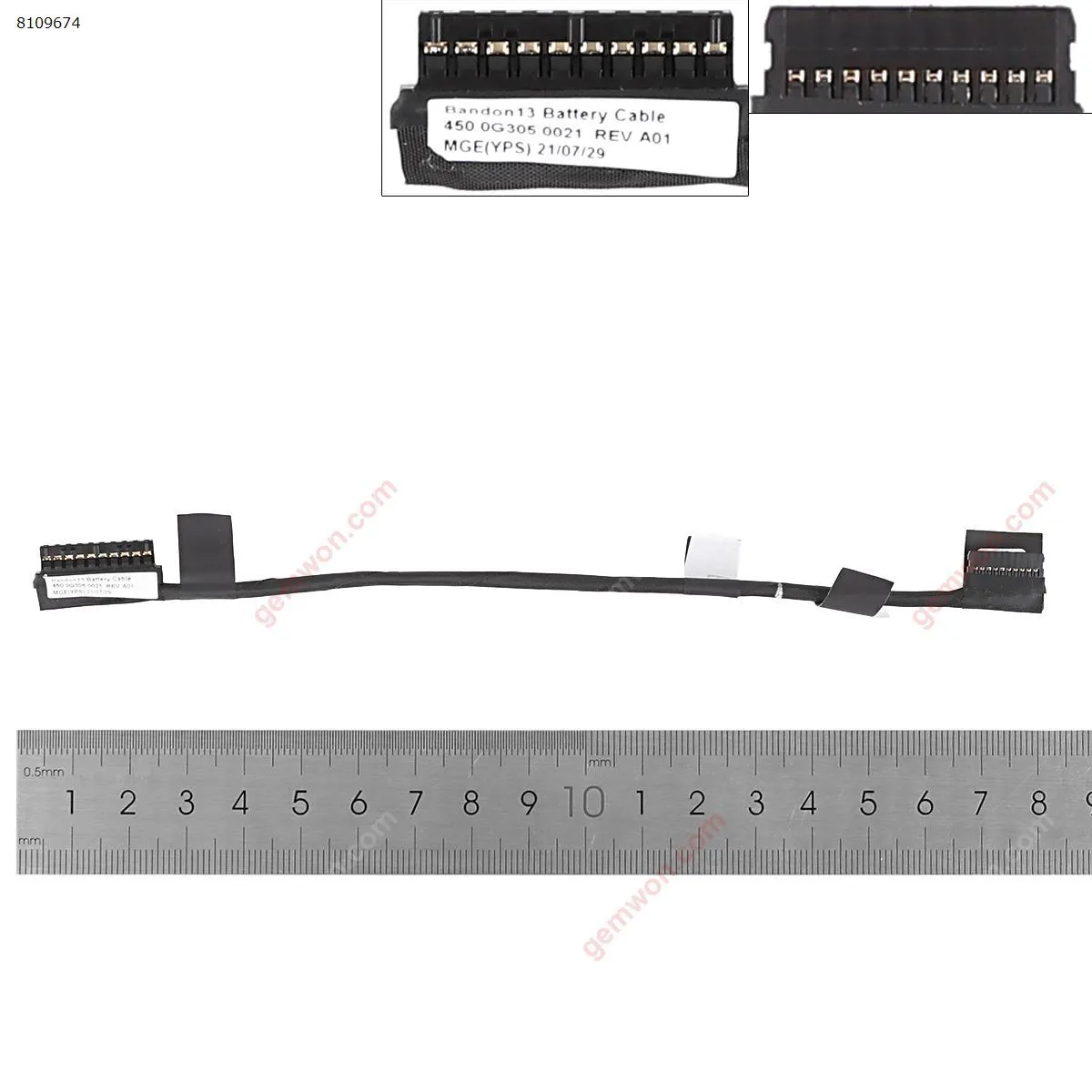 Picture of Battery cable For Dell Latitude 5300 2-in-1 E5300