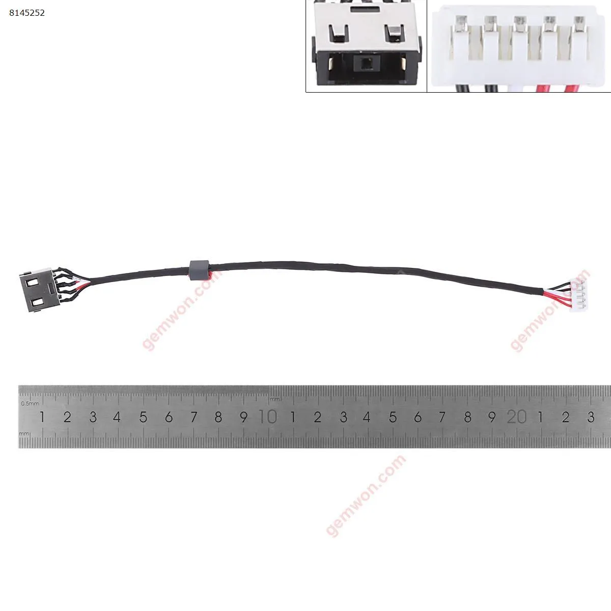 Picture of Cable  connecteur  de  charge  Lenovo Y520-15IKBN  DC  IN Power Jack alimentation （Version 1）.
