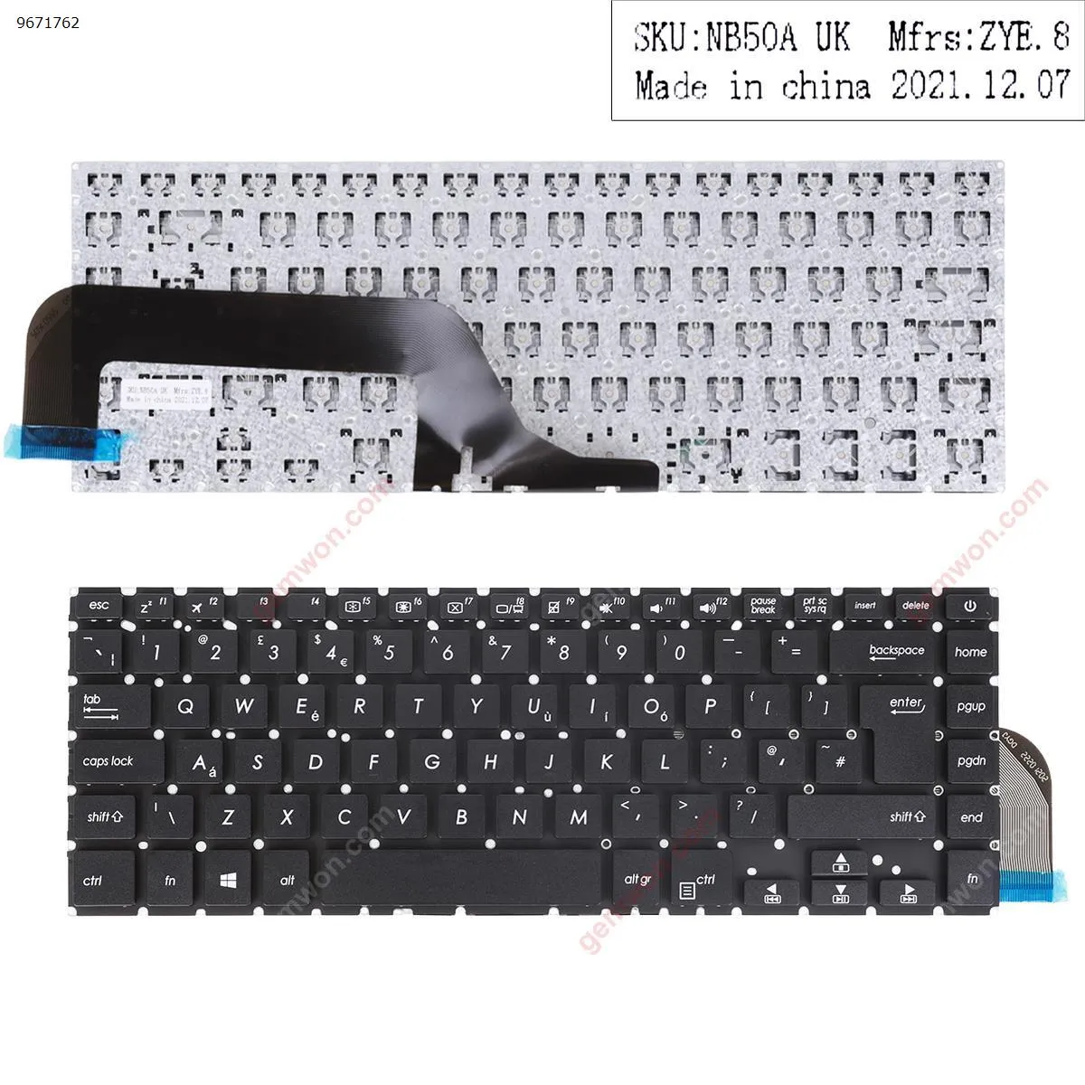 Picture of ASUS VivoBook 15 X505BA X505 X505BP BLACK(without FRAME)