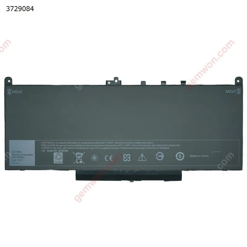 Picture of Suitable for Dell Latitude E7270 E7470 laptop battery J60J5 55Wh