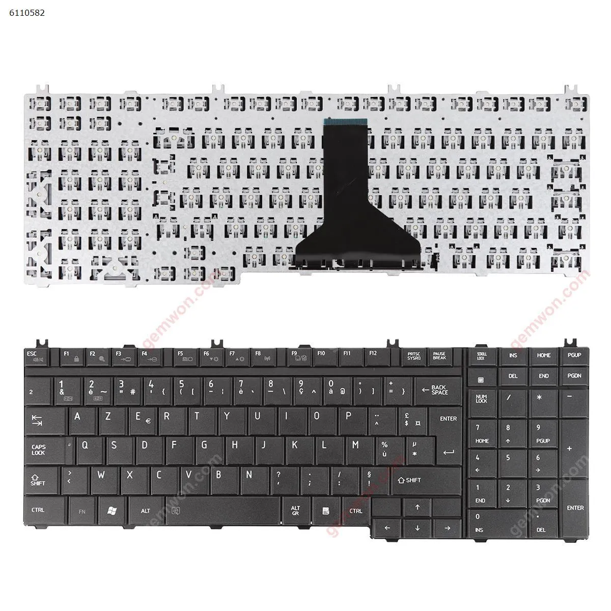 Picture of TOSHIBA Satellite A500 F501 P505 BLACK  （Without Foil  ，OEM   ） 