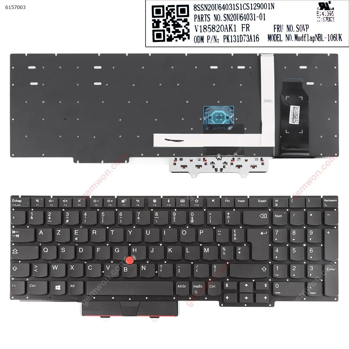 Picture of Lenovo Thinkpad E15 (2020 year) (  With Point Stick For Win8) 