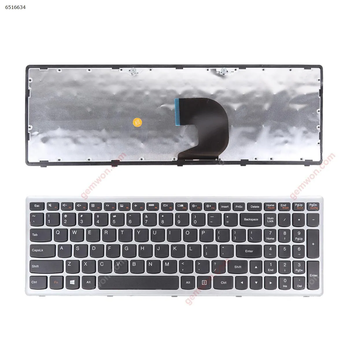 Picture of LENOVO Z500 SILVER FRAME BLACK(Win8) OEM