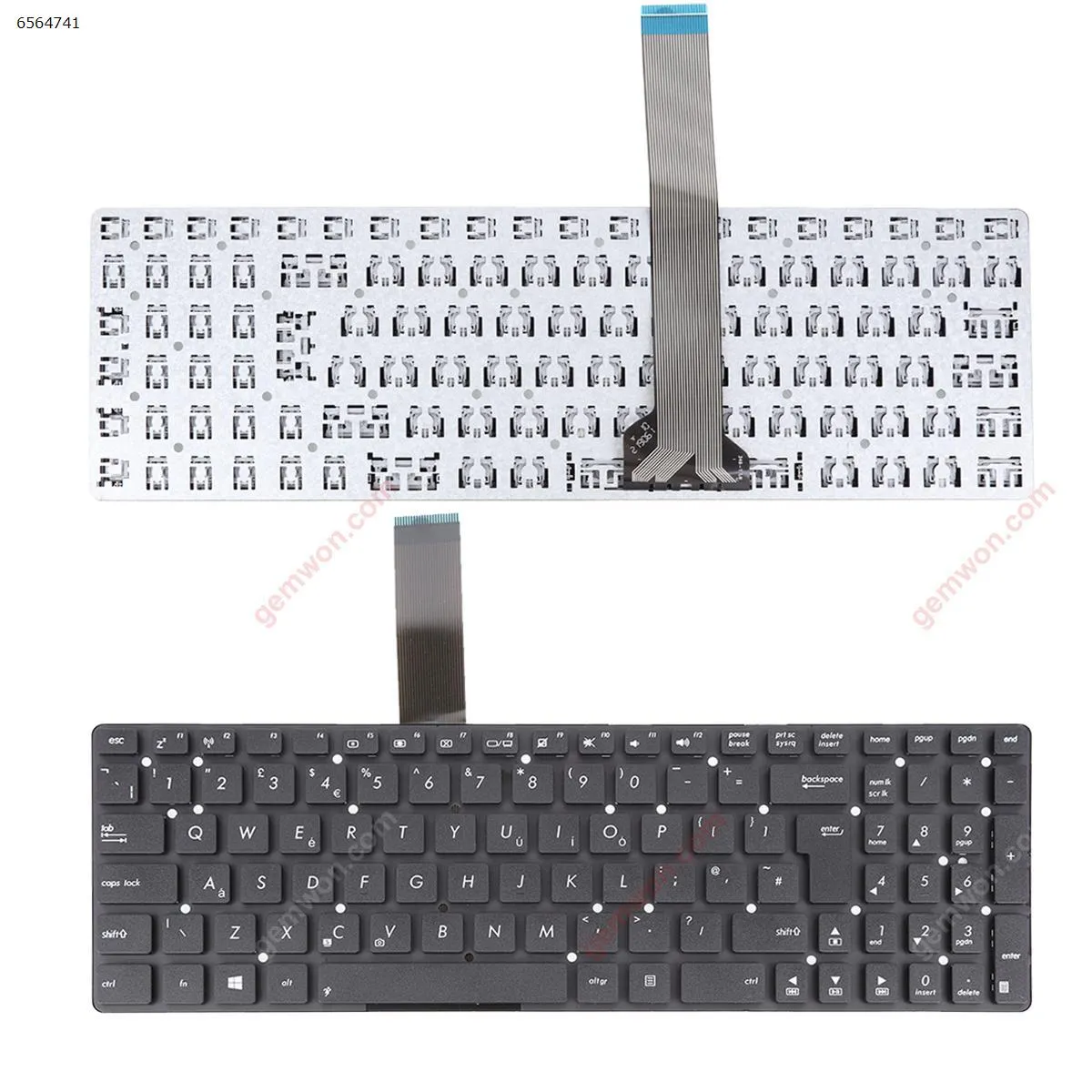 Picture of ASUS K55 S500 S500C S500CA V500 V500C BLACK(Without FRAME,For Win8)