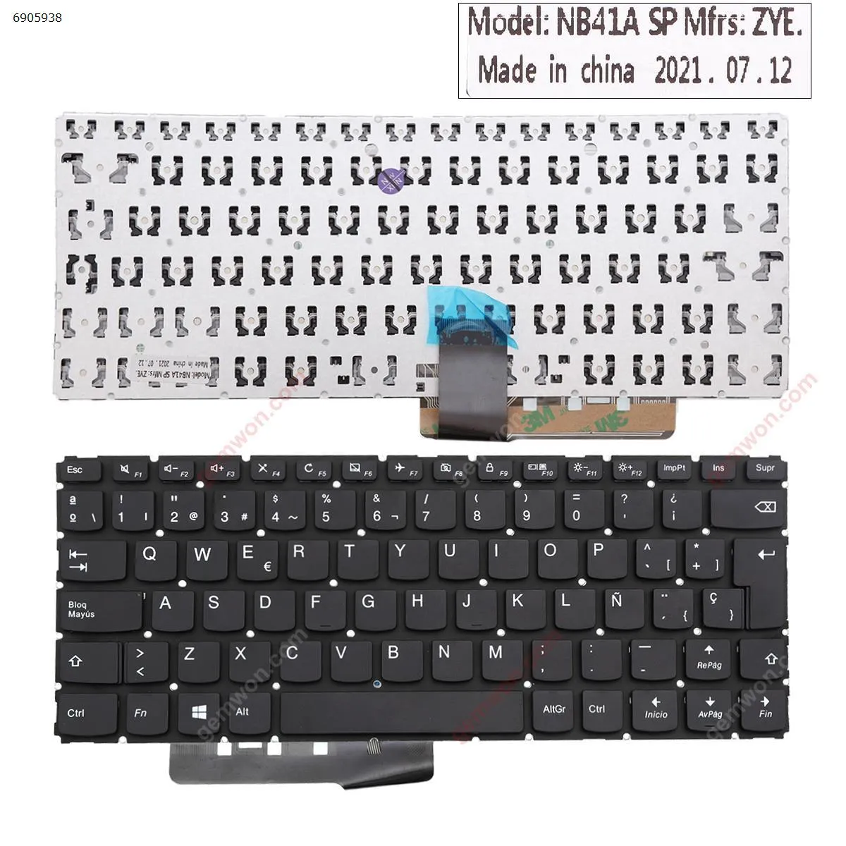 Picture of LENOVO Ideapad 310-14 BLACK win8(Without FRAME，Without Foil)