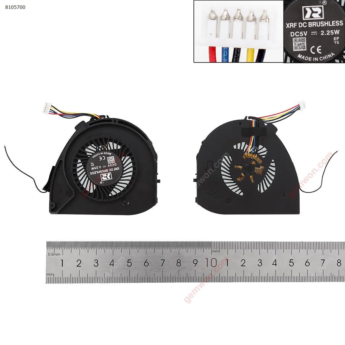 Picture of Lenovo THINKPAD T440 T450 Fan Cooling Single Fan（High copy）.
