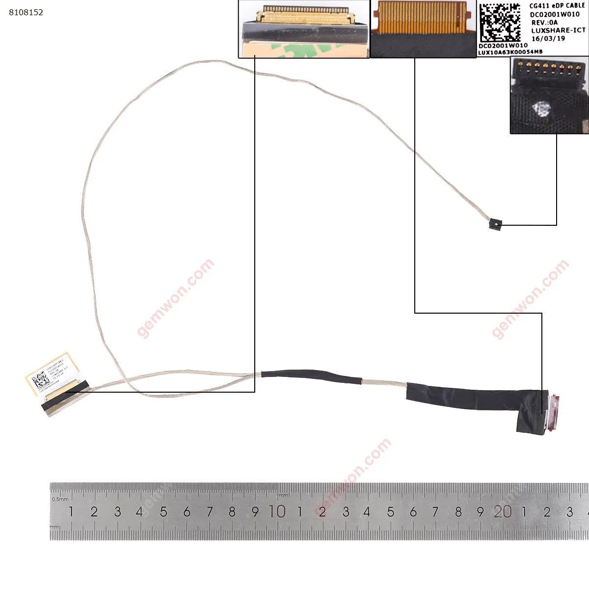 Picture of Lenovo Ideapad 310-14isk 310-14 CABLE LVDS de LCD.